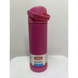 THERMOS 12 OZ 12 HOURS FUNTAINER BOTTLE PINK IN COLOR A MUST HAVE